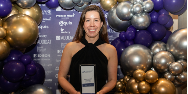 IQGeo-Small-Cap-Award-winners-Claire-Clarson-2024-960x600V2