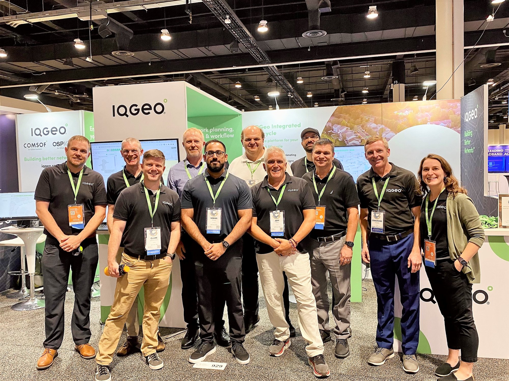 IQGeo Team at Fiber Connect 2023 in Orlando FL