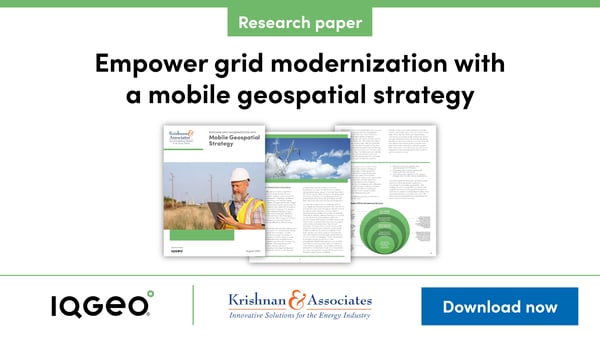 Empower grid modernization with a mobile geospatial strategy research paper