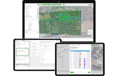 IQGeo's geospatial workflow automation software 